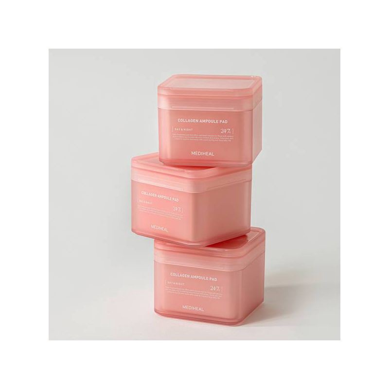 slide 9 of 11, MEDIHEAL Collagen Ampoule Toner Pads - 100ct, 100 ct