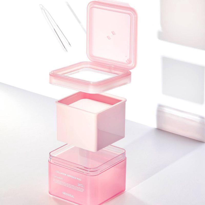 slide 10 of 11, MEDIHEAL Collagen Ampoule Toner Pads - 100ct, 100 ct