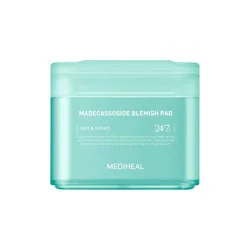 MEDIHEAL Madecassoside Blemish Toner Pads - 100ct: Dark Spot Reduction, Skin Tone Improvement, Soothing, Sensitive Skin