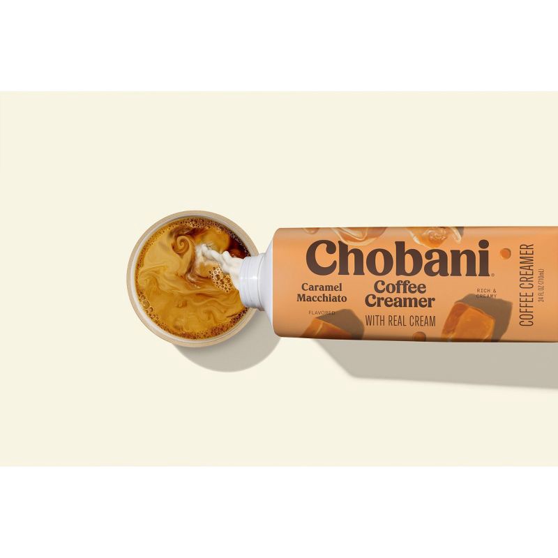 slide 8 of 9, Chobani Caramel Macchiato Dairy Creamer - 24 fl oz, 24 fl oz