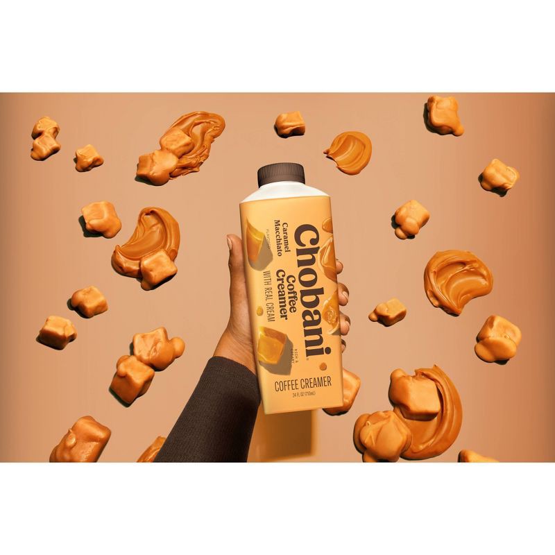 slide 9 of 9, Chobani Caramel Macchiato Dairy Creamer - 24 fl oz, 24 fl oz
