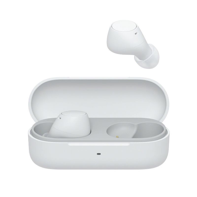 slide 2 of 7, Sony WFC510/W True Wireless Bluetooth In-Ear Headphones - White, 1 ct