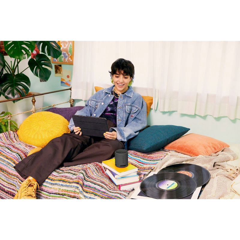 slide 8 of 9, Sony XB100 Compact Bluetooth Speaker - Black, 1 ct