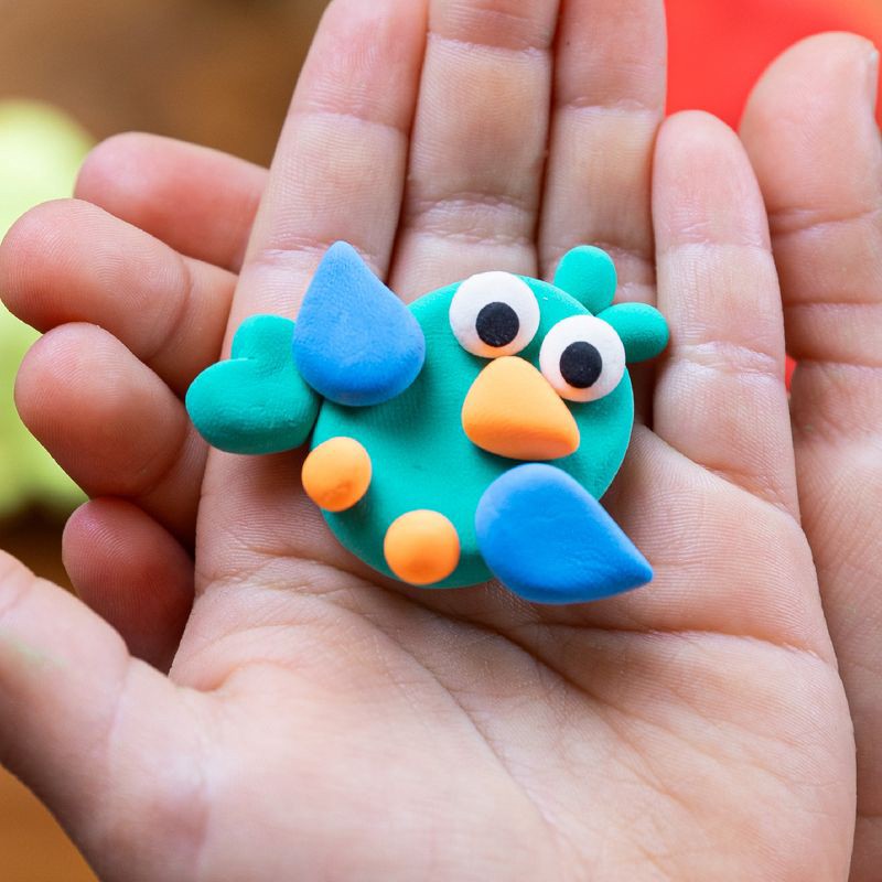 slide 2 of 7, Chuckle & Roar Whoa Dough Character Creator Air Dry Clay - 12pc, 12 ct