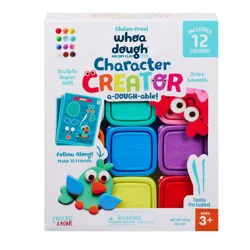 Chuckle & Roar Whoa Dough Character Creator Air Dry Clay - 12pc