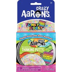 Crazy Aaron's Funky Fidget 3.5" Thinking Putty Tin: Sensory Development, Gross Motor Skills, 1.58oz