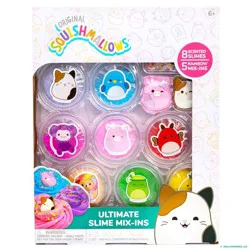 Squishmallows Squishmallow 13pc Ultimate Slime Mix in Set: Sensory Development Toy & Educational Slimes Suitable for Kids