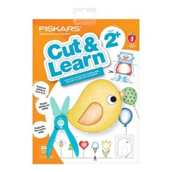 Fiskars Ages 2+ Cut and Learn Activity Book