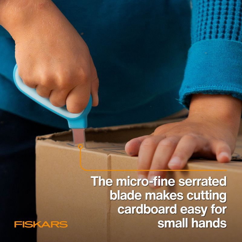 slide 2 of 11, Fiskars Kids Cardboard Creator Cutting Tool, 1 ct