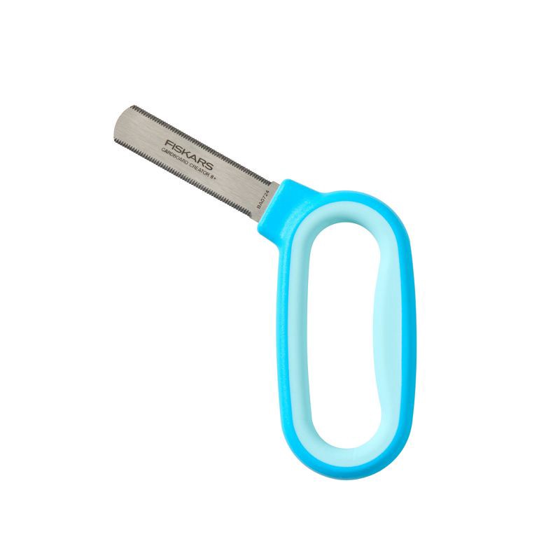 slide 4 of 11, Fiskars Kids Cardboard Creator Cutting Tool, 1 ct