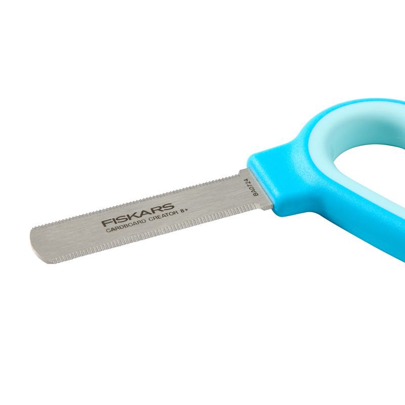 slide 8 of 11, Fiskars Kids Cardboard Creator Cutting Tool, 1 ct