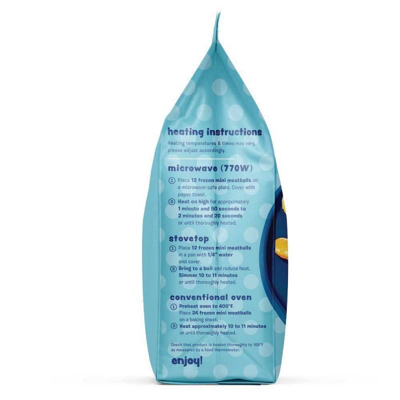 slide 4 of 4, Simek's Mini Beef Meatballs - Frozen - 12oz, 12 oz