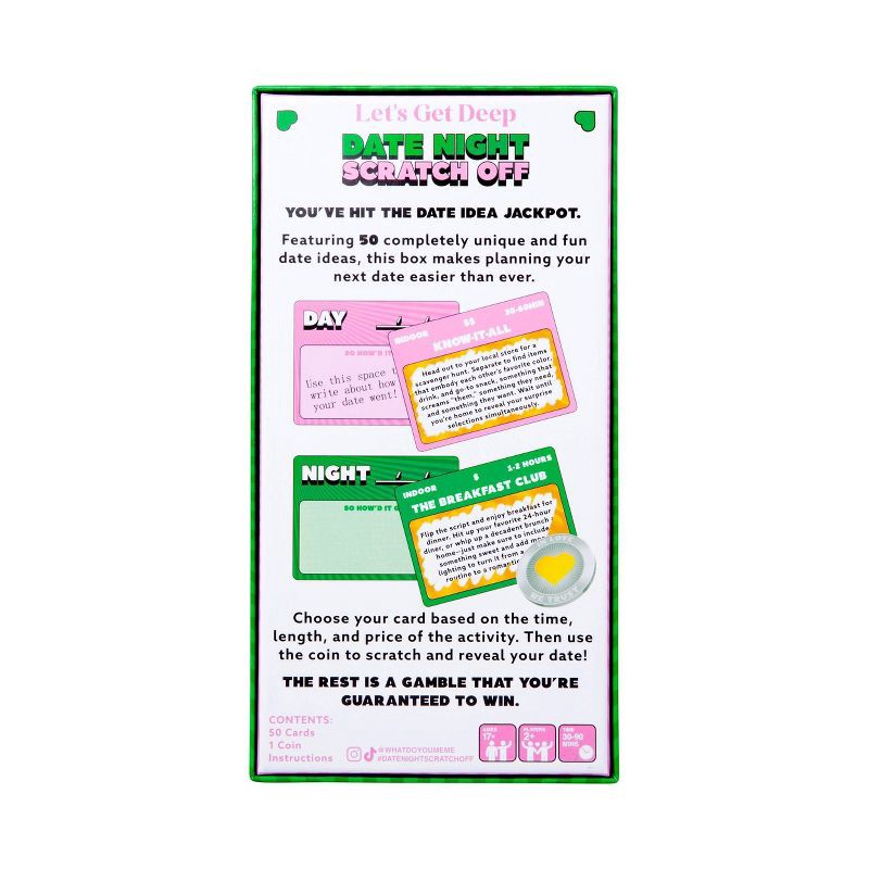 slide 8 of 8, Date Night Scratch Off Cards by What Do You Meme?, 1 ct