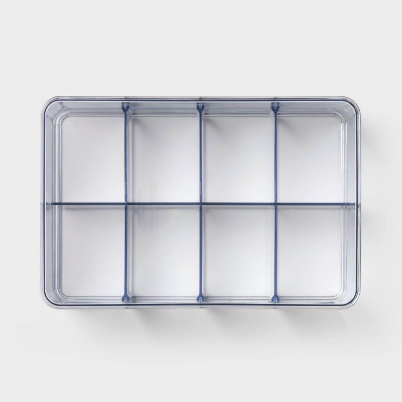 slide 3 of 4, 9"x6"x4" Bin Organizer Clear - Brightroom™, 1 ct