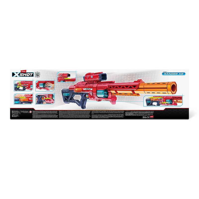 slide 9 of 9, XSHOT Excel Ranger X8 Blaster by ZURU, 1 ct