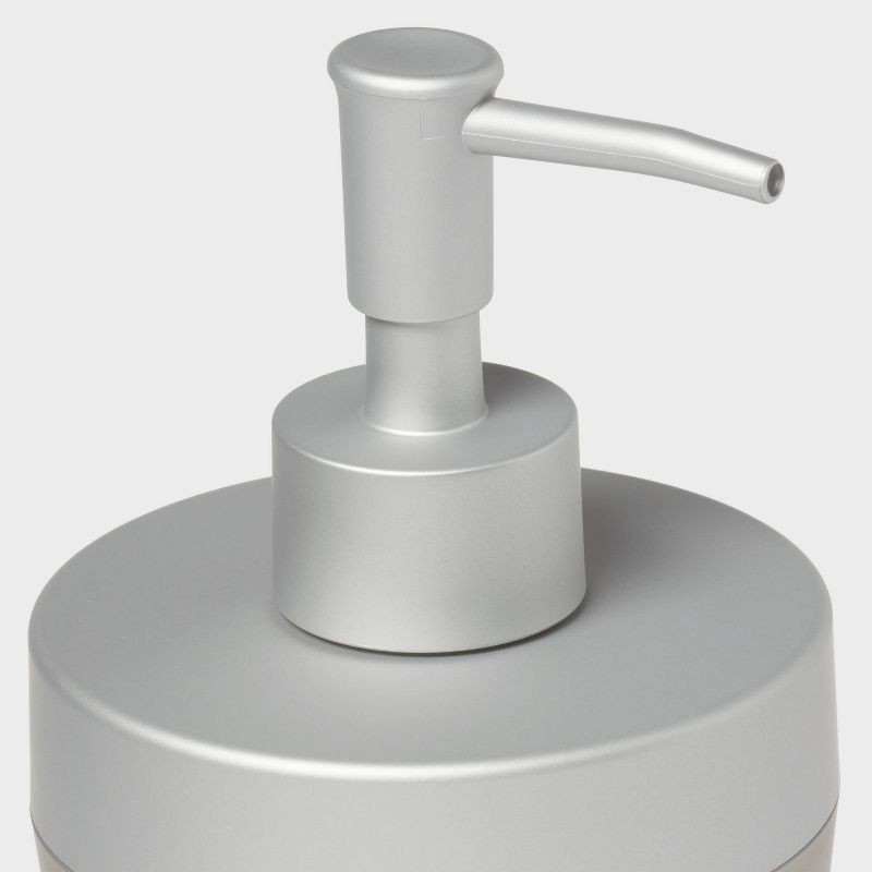 slide 3 of 3, Soap Pump Gray - Room Essentials™, 1 ct