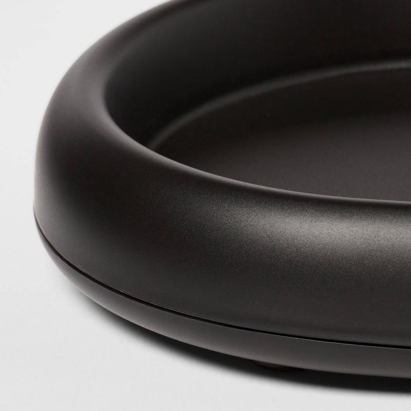 slide 3 of 4, Bubble Tray Black - Room Essentials™, 1 ct