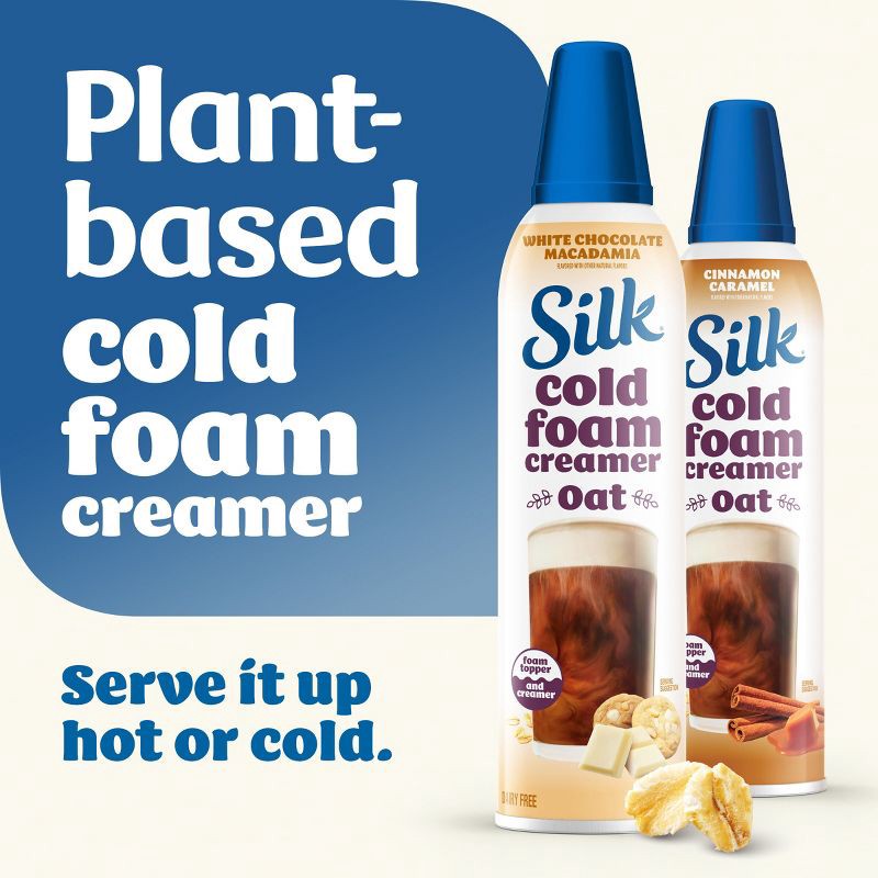 slide 6 of 12, Silk Cold Foam Cinnamon Caramel Cream - 14oz, 14 oz