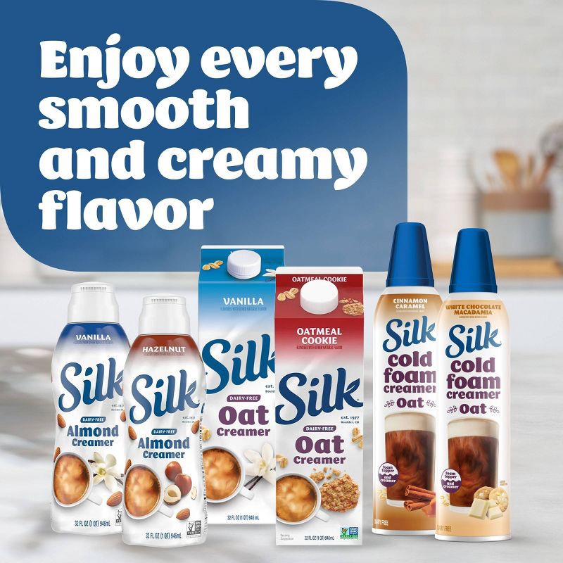 slide 8 of 10, Silk Cold Foam White Chocolate Macchiato Cream - 14 fl oz, 14 fl oz