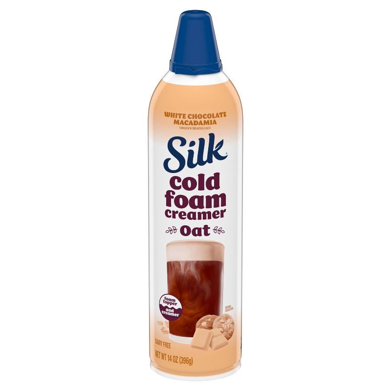 slide 9 of 10, Silk Cold Foam White Chocolate Macchiato Cream - 14 fl oz, 14 fl oz