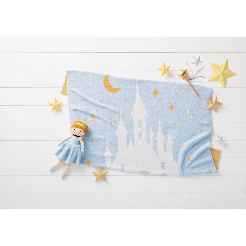 slide 1 of 5, Princess Castle Kids' Throw Blanket - The Disney Collection by Pillowfort™, 1 ct