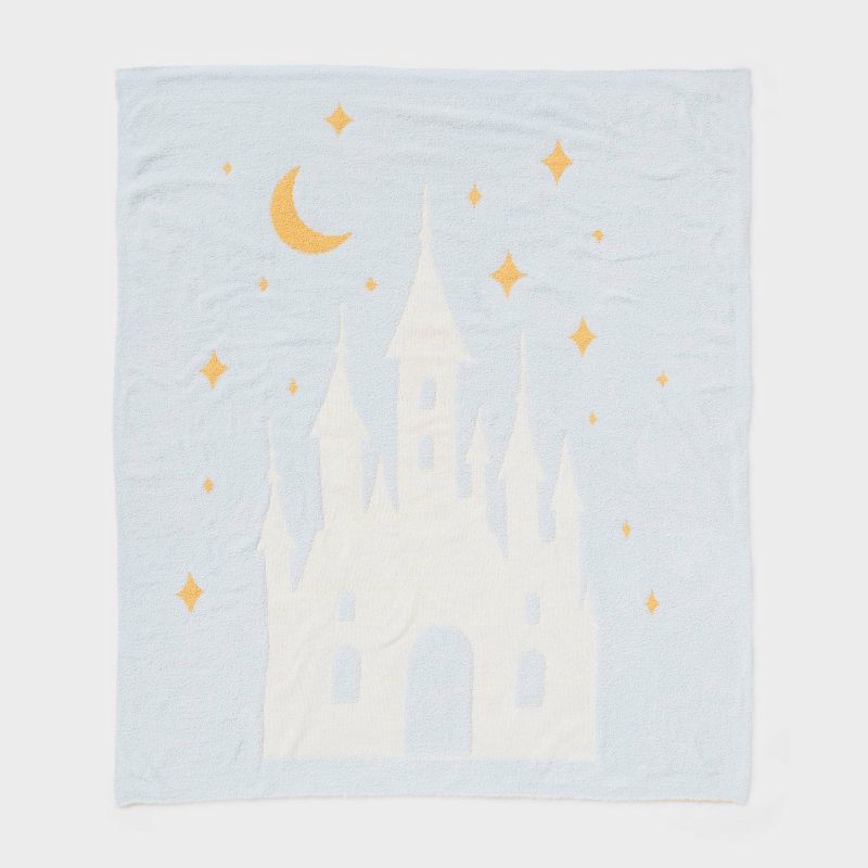slide 5 of 5, Princess Castle Kids' Throw Blanket - The Disney Collection by Pillowfort™, 1 ct