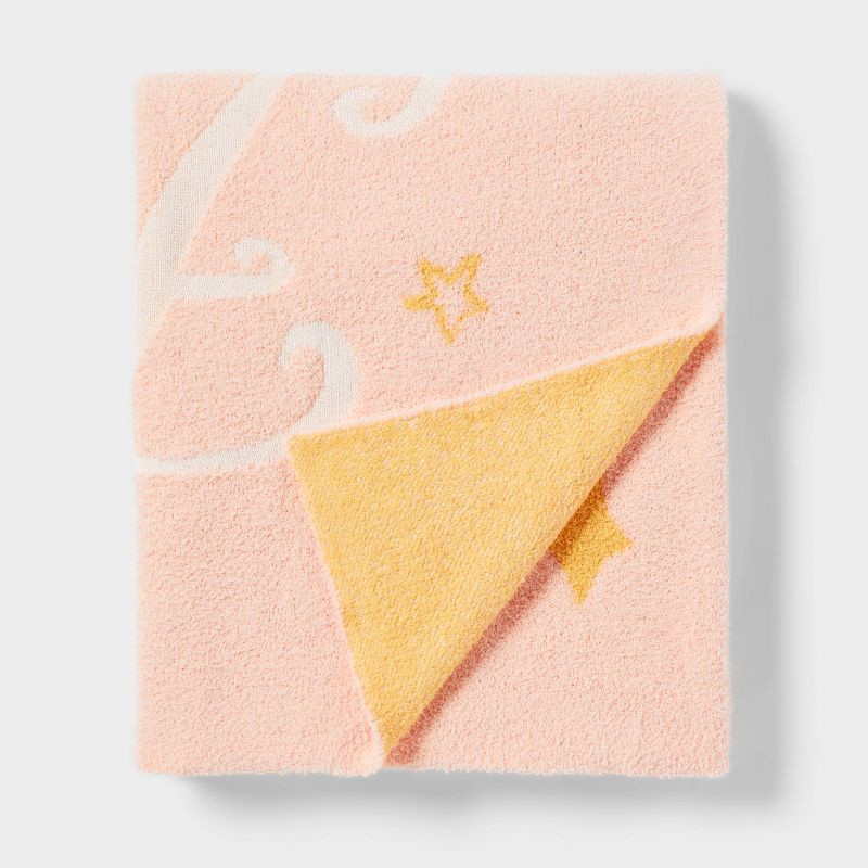 slide 3 of 5, Princess 'Follow Your Dreams' Kids' Throw Blanket - The Disney Collection by Pillowfort™, 1 ct