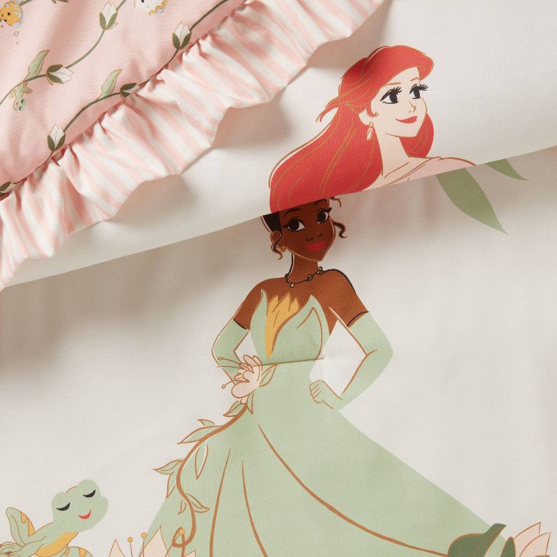 slide 3 of 5, Twin Princess Vine Kids' Comforter - The Disney Collection by Pillowfort™, 1 ct