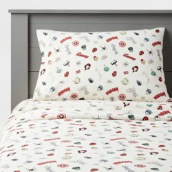 Twin Marvel Icons Kids' Sheet Set - The Marvel Collection by Pillowfort™