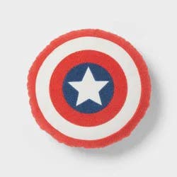 Marvel Captain America Shield Kids' Decorative Throw Pillow - The Marvel Collection by Pillowfort™