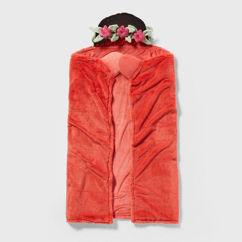 slide 1 of 3, Princess Moana Kids' Hooded Blanket - The Disney Collection by Pillowfort™, 1 ct
