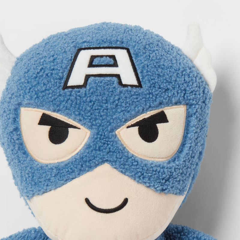 slide 3 of 3, Marvel Captain America Kids' Pillow Buddy - The Marvel Collection by Pillowfort™, 1 ct