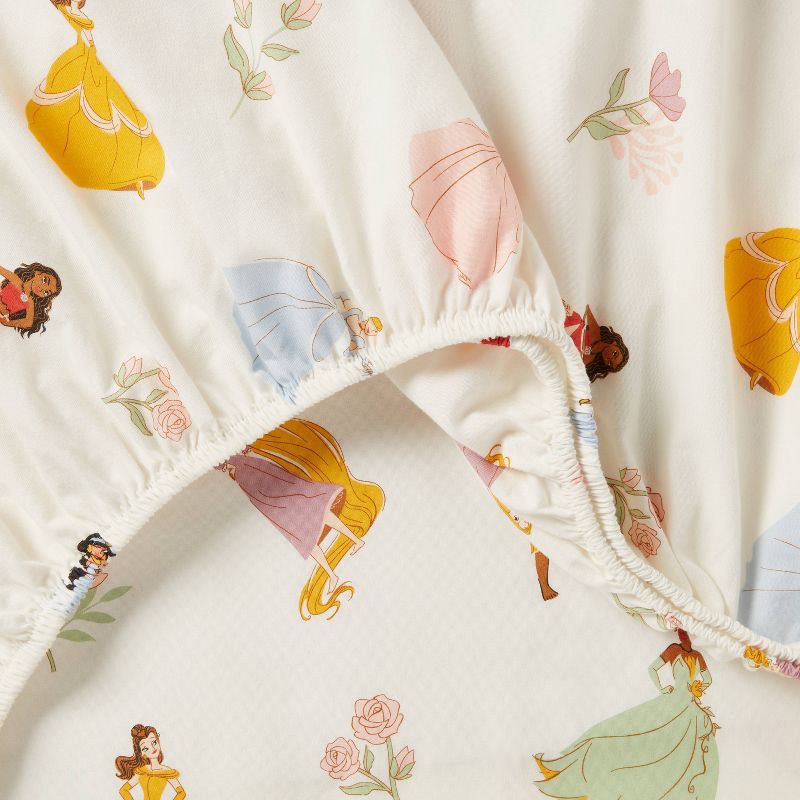 slide 4 of 4, Full Princess Characters Kids' Sheet Set - The Disney Collection by Pillowfort™, 1 ct