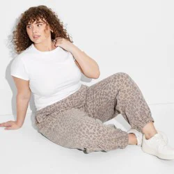 Women's Short Sleeve Crewneck T-Shirt - Wild Fable™ Chalk White XXL: Cotton Spandex Blend, Crew Neck, Pullover Style