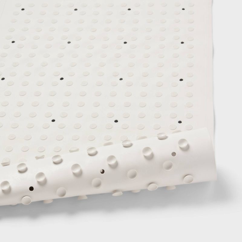 slide 4 of 4, 16"x36" Bath Mat Off-White - Threshold™, 1 ct
