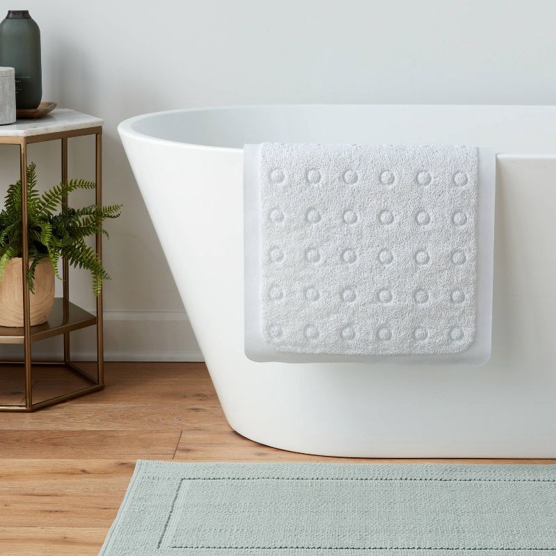 slide 2 of 4, Loofah Bath Mat - Threshold™, 1 ct