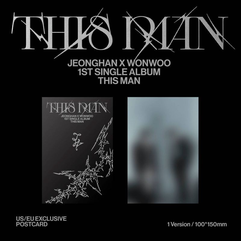 slide 4 of 5, Universal Music Group Jeonghan X Wonwoo (SVT) - Jeonghan X Wonwoo 1st Single Album 'This Man' (Target Exclusive CD), 1 ct