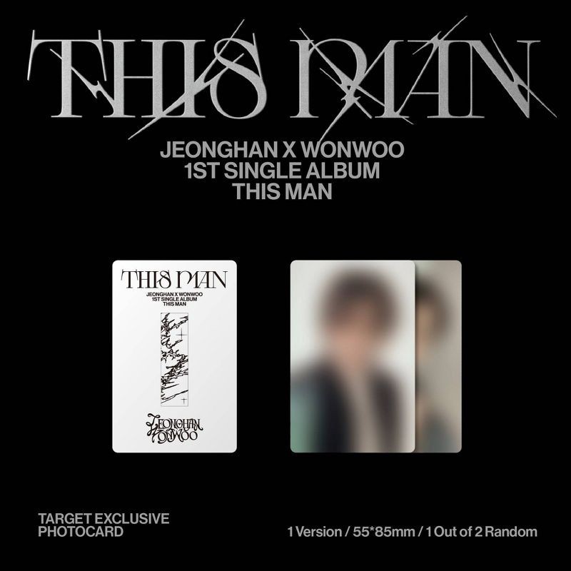 slide 5 of 5, Universal Music Group Jeonghan X Wonwoo (SVT) - Jeonghan X Wonwoo 1st Single Album 'This Man' (Target Exclusive CD), 1 ct