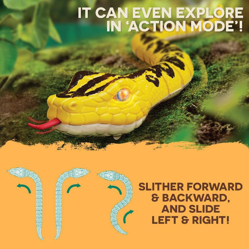 slide 4 of 9, TERRA by Battat Giant Anaconda Remote Control Snake, 1 ct