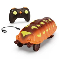 TERRA by Battat Remote Control Pill Bug Robot: Educational Science & Animal Toy for Kids