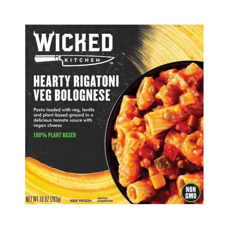 slide 1 of 2, Wicked Foods Wicked Kitchen Hearty Rigatoni Veg Bolognese - 10oz, 10 oz