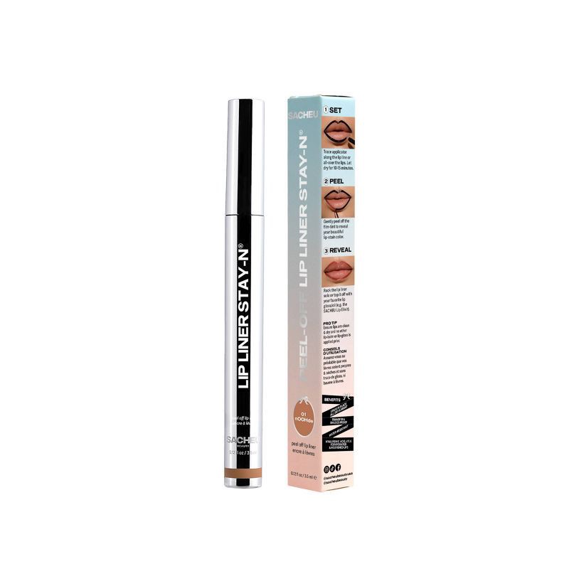 slide 3 of 9, Sacheu Lip Liner Stay-N Shade - Noohde 01 - 0.12 fl oz, 01 x 0.12 fl oz