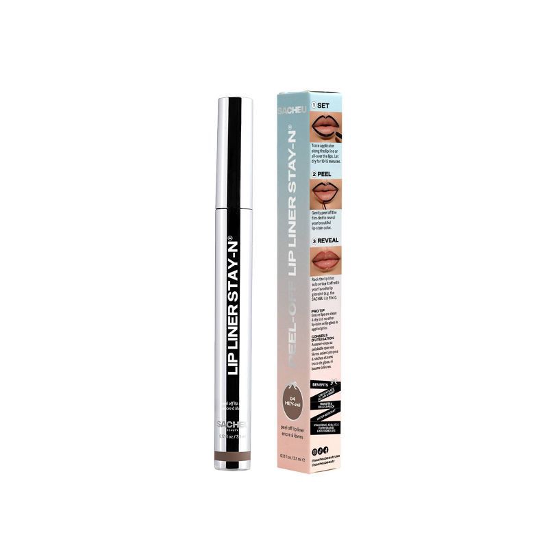 slide 3 of 9, Sacheu Lip Liner Stay-N Shade - Heyzel 04 - 0.12 fl oz, 04 x 0.12 fl oz