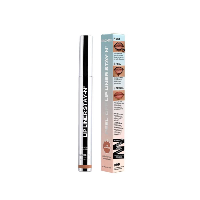 slide 3 of 9, Sacheu Lip Liner Stay-N Shade - Pinked 03 - 0.12 fl oz, 03 x 0.12 fl oz