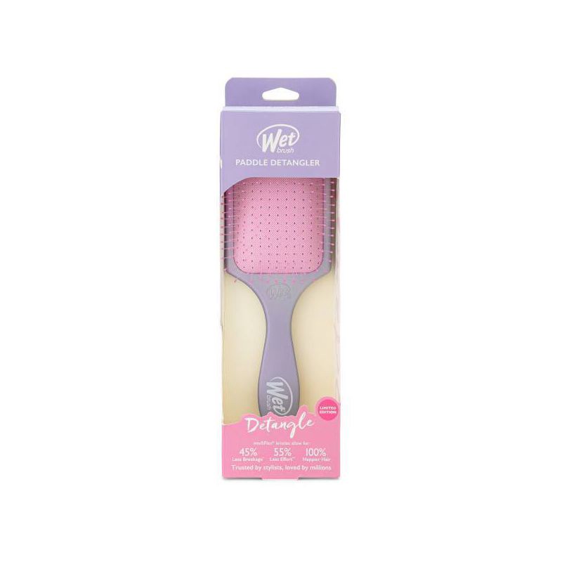 slide 3 of 6, Wet Brush Feel Good Ombre Paddle Detangling Hair Brush - Pink/Purple, 1 ct