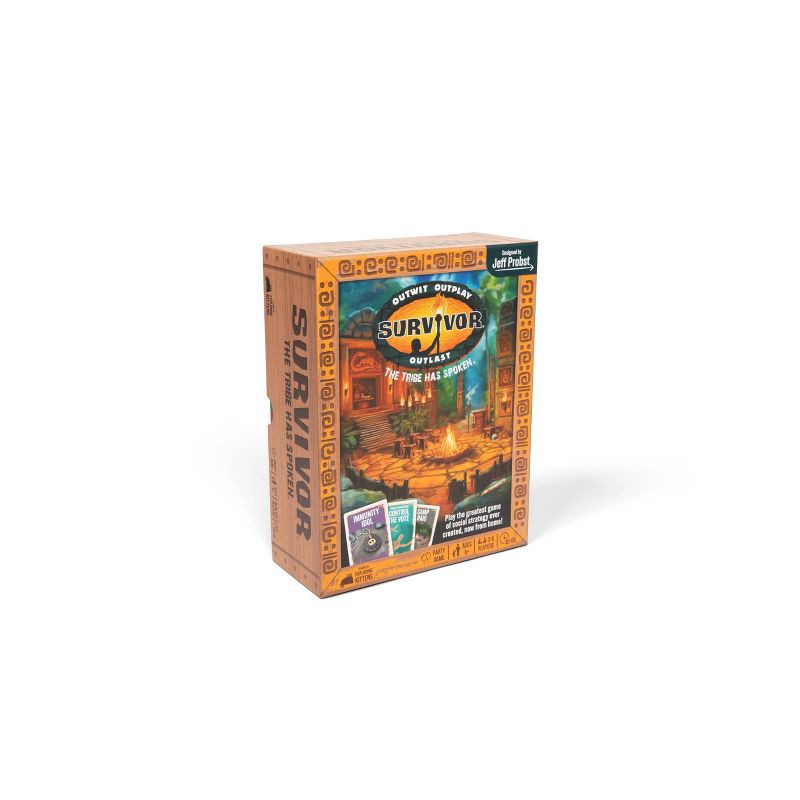 slide 9 of 9, Exploding Kittens Survivor: The Tribe Has Spoken Board Game, 1 ct