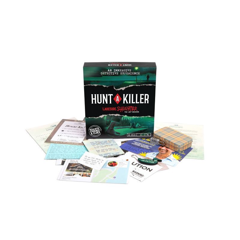 slide 9 of 10, Hunt A Killer Lakeside Slaughter Board Game, 1 ct