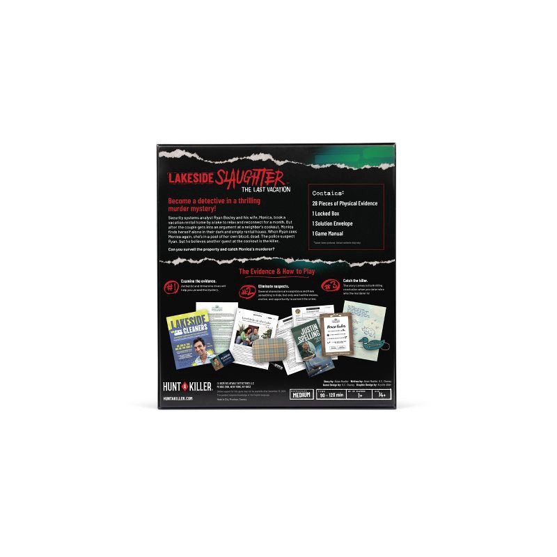 slide 10 of 10, Hunt A Killer Lakeside Slaughter Board Game, 1 ct