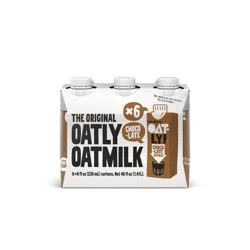 Oatly Chocolate Oat Milk - 6pk/8 fl oz Cans