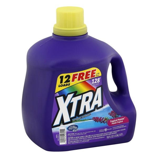 slide 1 of 4, Xtra Tropical Passion Detergent, 192 fl oz